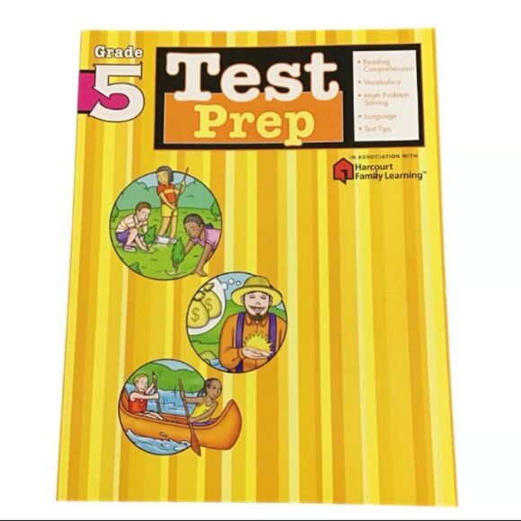 Harcourt Flashkids Grade 5 Test Prep Workbook - Picture 1 of 4